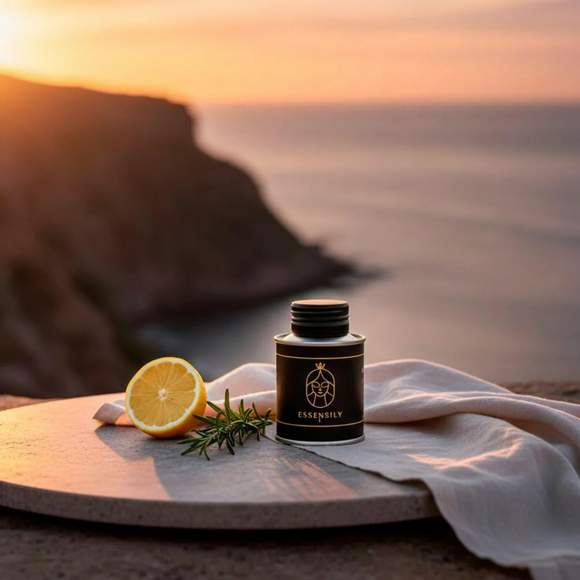 Olio Extravergine di Oliva 100 ml – Mini Bottiglia – Bomboniere e Regali Aziendali – Essensily (6 Pezzi)