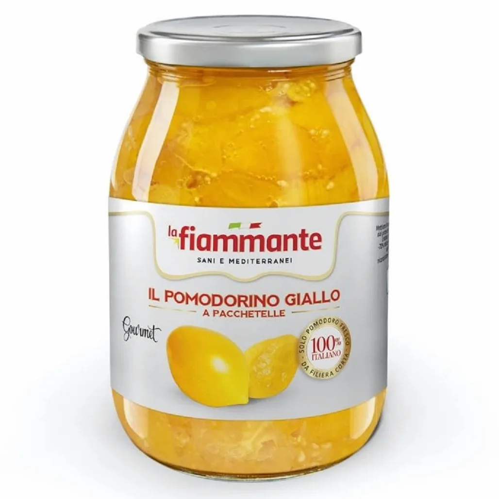 la fiammante Gourmet il Pomodorino Giallo a Pacchetelle 1000 g