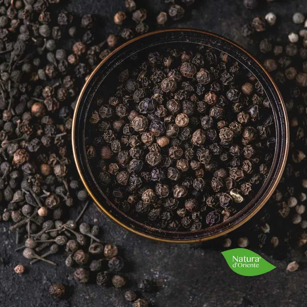 NATURA D'ORIENTE | Pepe nero in grani tipo TGEB 750g 100% di Qualità