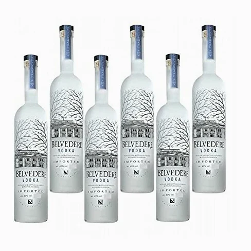 BELVEDERE VODKA 1 LITRO 6 BOTTIGLIE