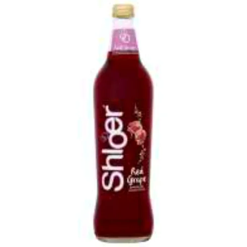 Shloer Frizzante Uva Rossa Bevanda 750Ml (Confezione da 6)