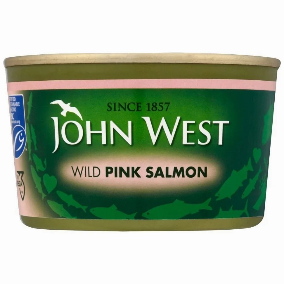 John West Rosa Salmone Selvaggio (213g) (Confezione da 6)