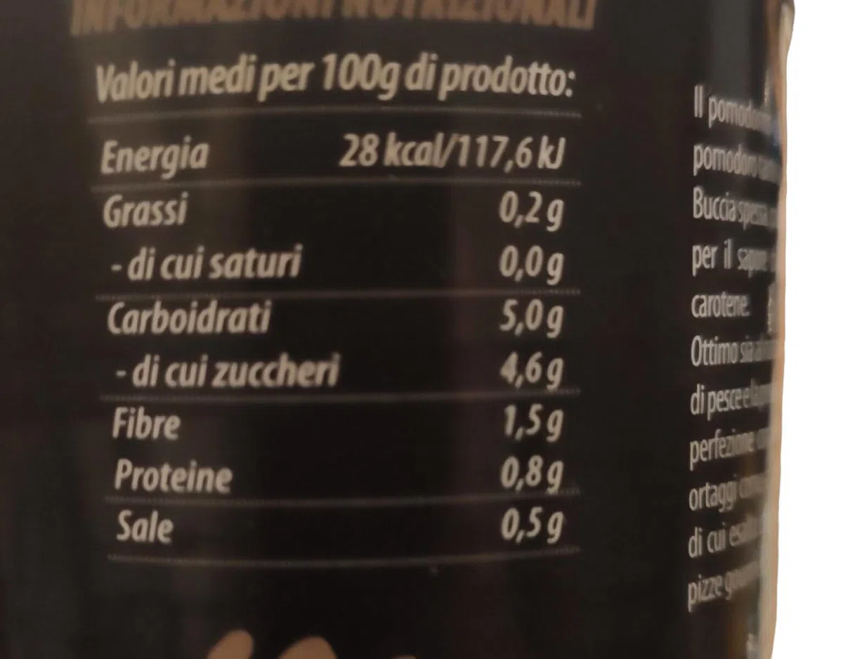 24x La Rosina Pomodorino Giallo al Naturale, Pomodorini Italiani, lattina da 400g