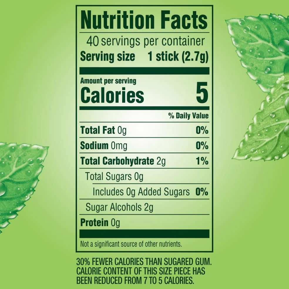 Wrigley's Doublemint Gum, 5 Count (Pack of 40)