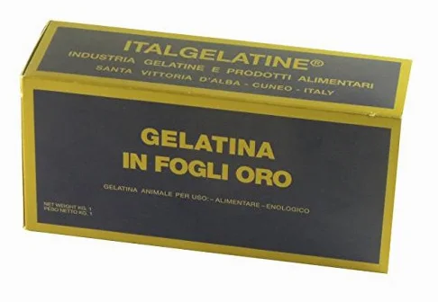 Gelatina in fogli 1000g
