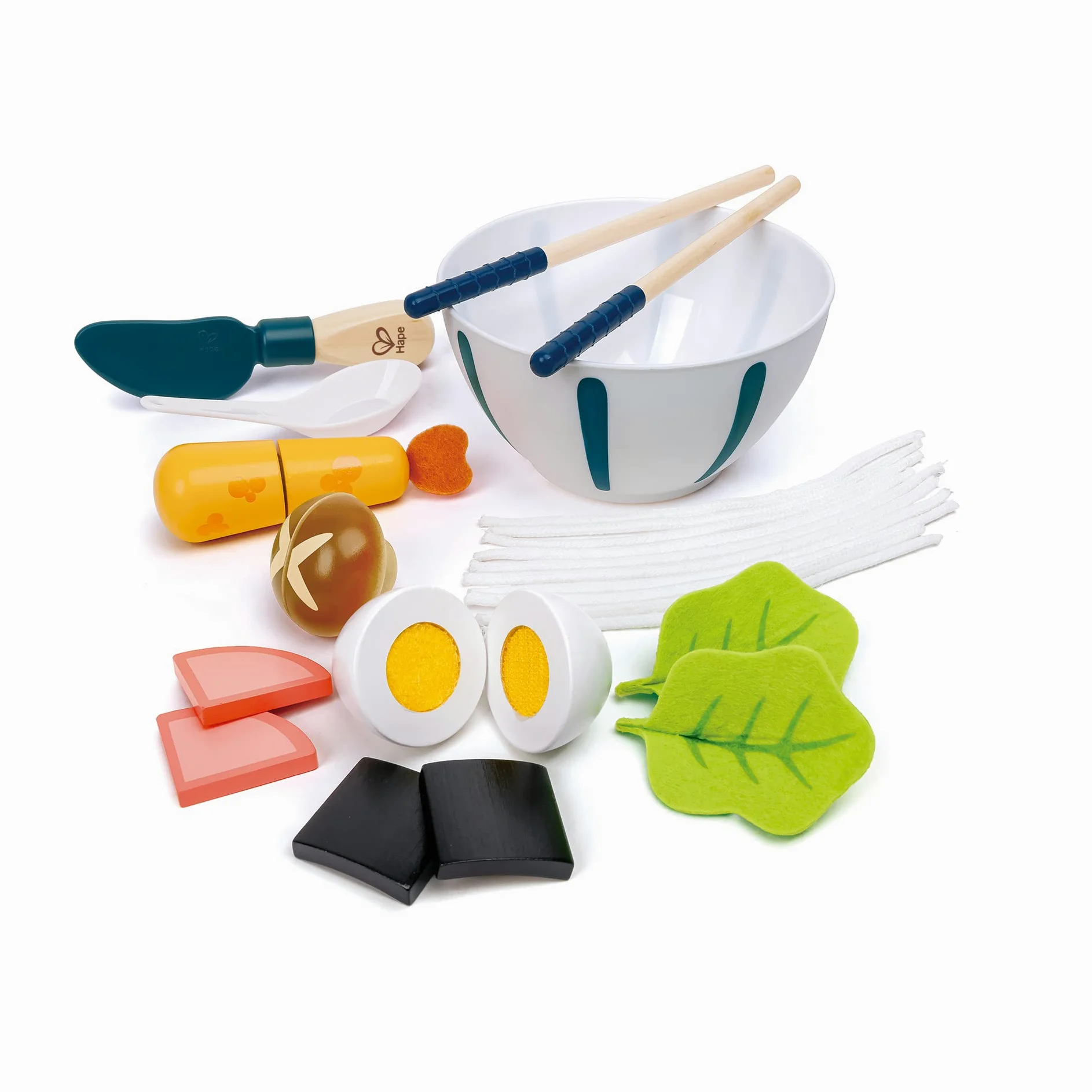 Set da cucina zuppa di noodle giapponese