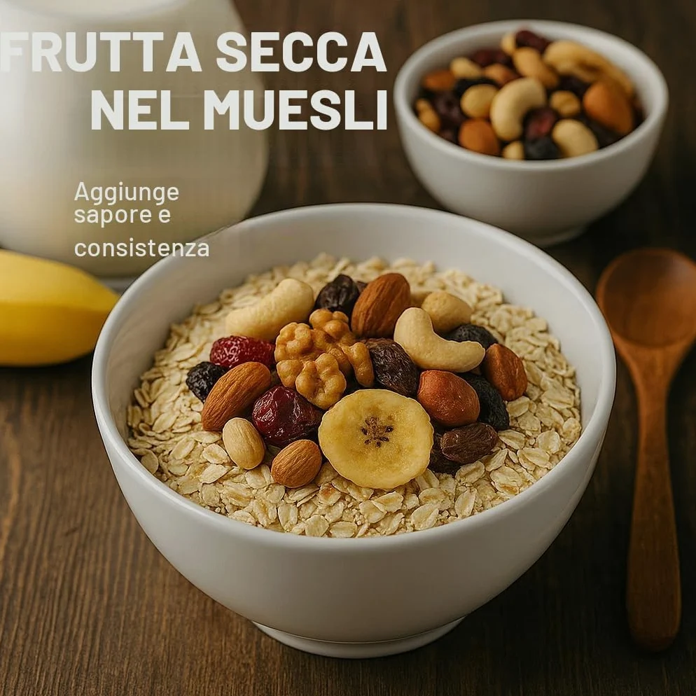 GiDeli Mangime studentesco Premium 5 kg miscela di frutta con arachidi, anacardi, nocciole, mandorle, noci, uvetta, mirtilli rossi e banane chips senza additivi