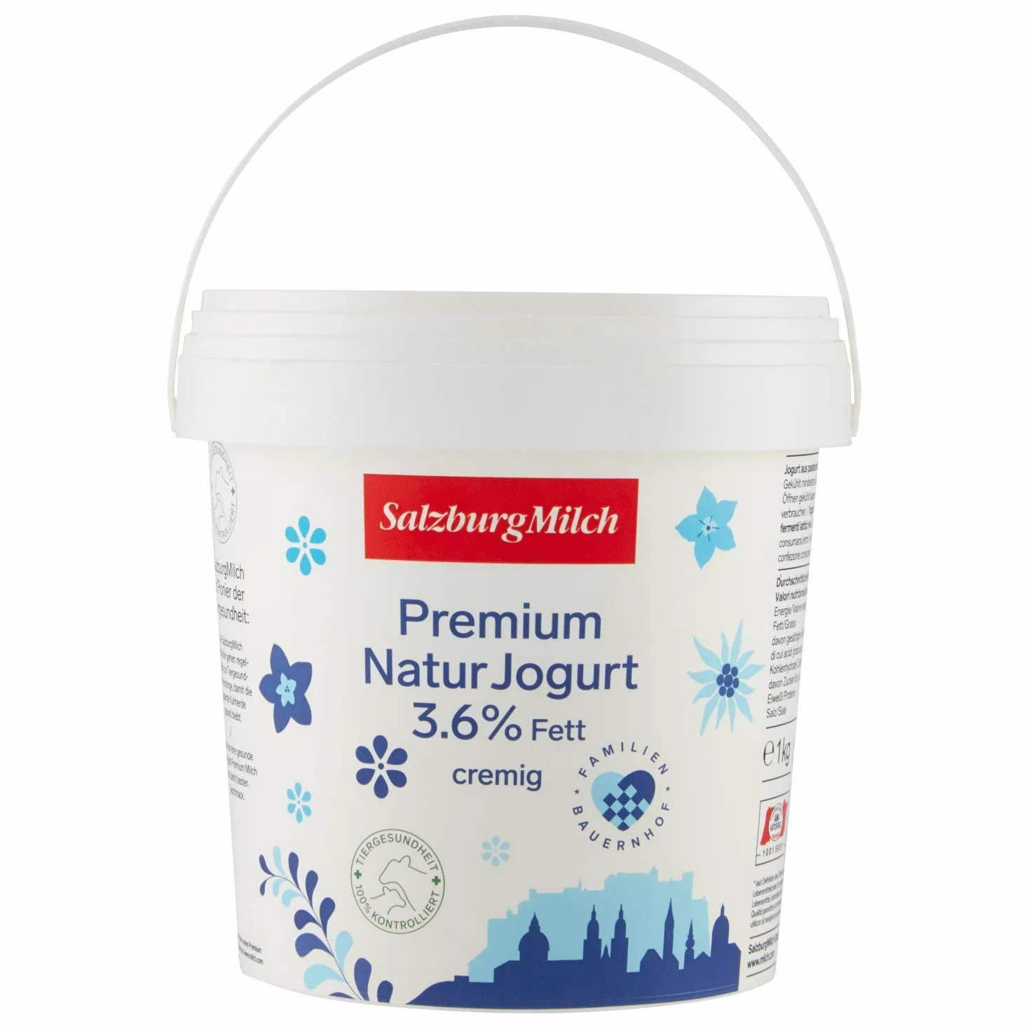 Salzburgmilch Yogurt Naturale 3.6% Salzburgmilch - Grande Formato, 1000g