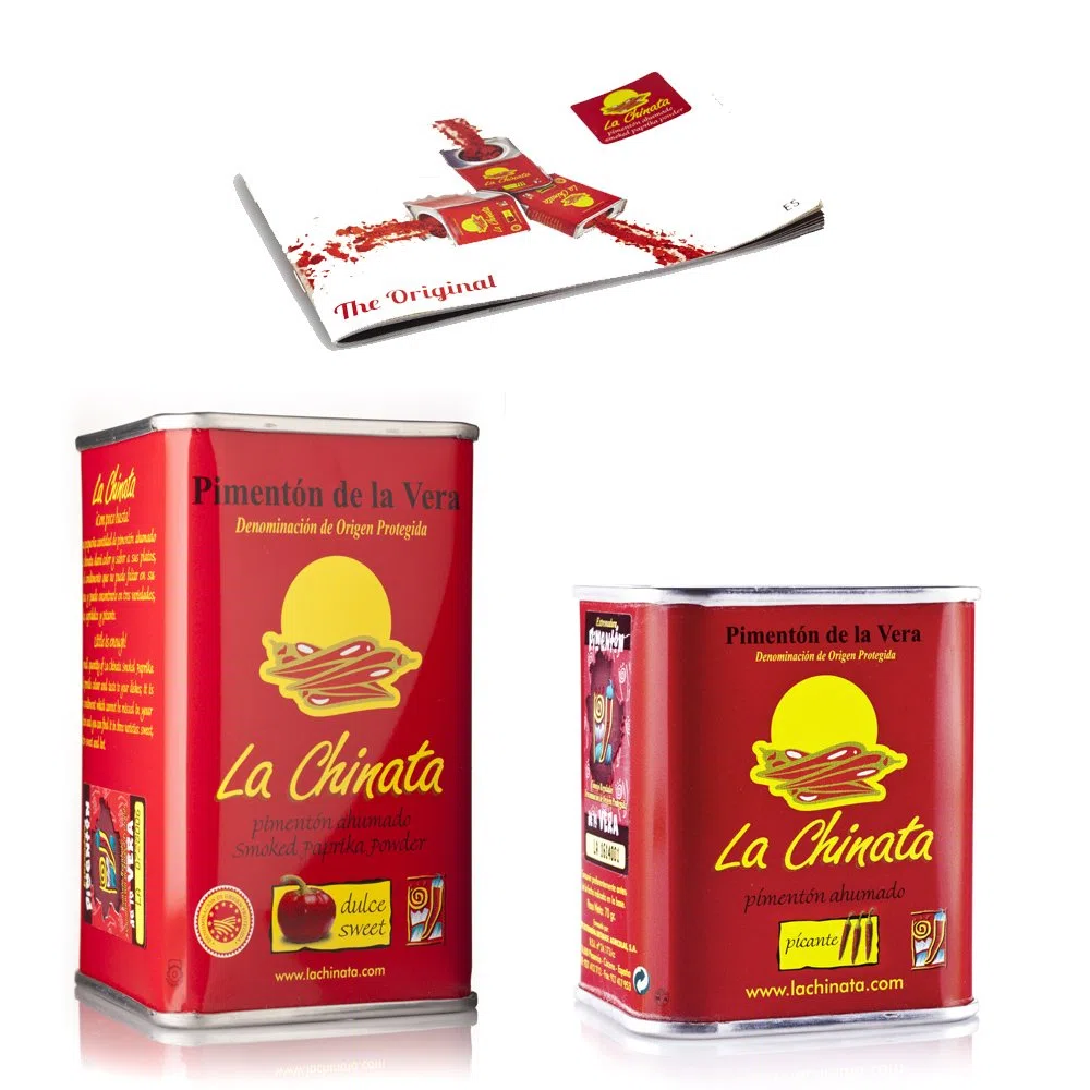 Paprika Affumicata La Chinata Dolce 160g e Piccante 70g