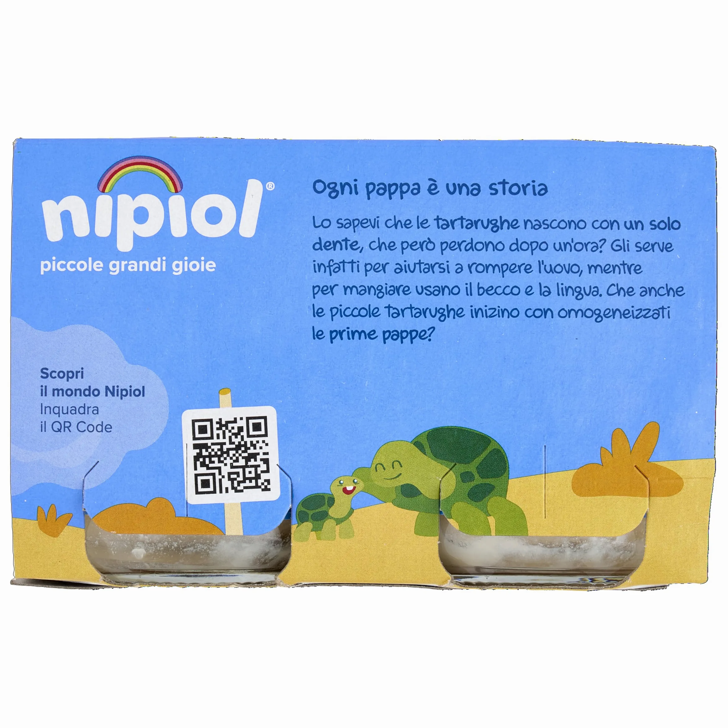 Nipiol Omogeneizzato Coniglio - 2x120 g, 12 Confezioni