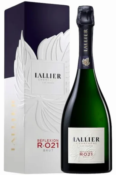 Lallier Champagne Brut Réflexion R021 Astucciato, Pinot Noir e Chardonnay, 750ml