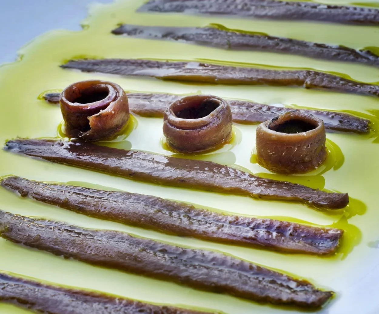 10 Confezioni di Filetti di Acciughe del mar Cantabrico 47g Silvia Conserva Seleccion