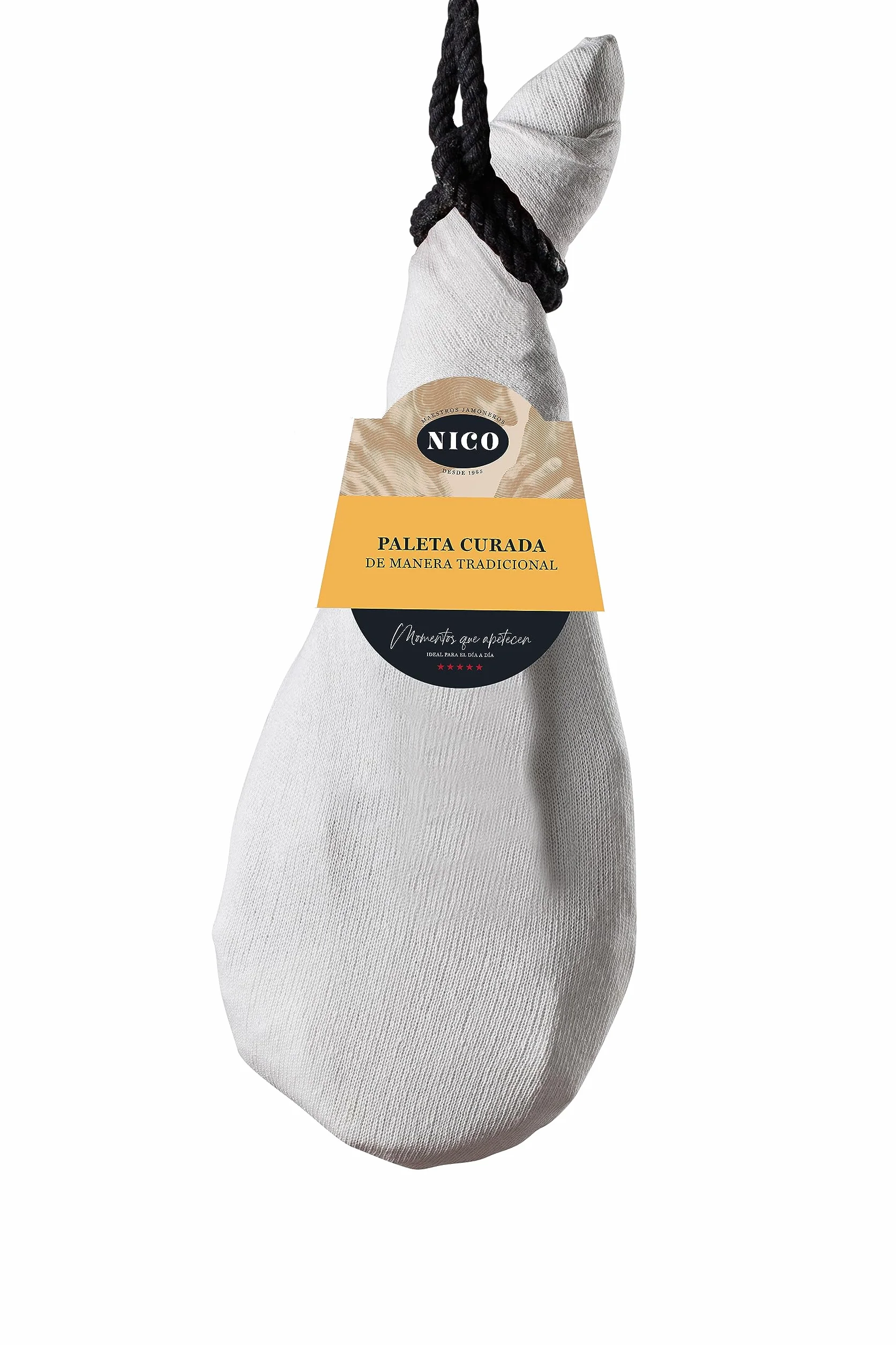 Prosciutto Spagnolo (Spalla) NICO + Porta Prosciutto + Coltello 4,5 kg