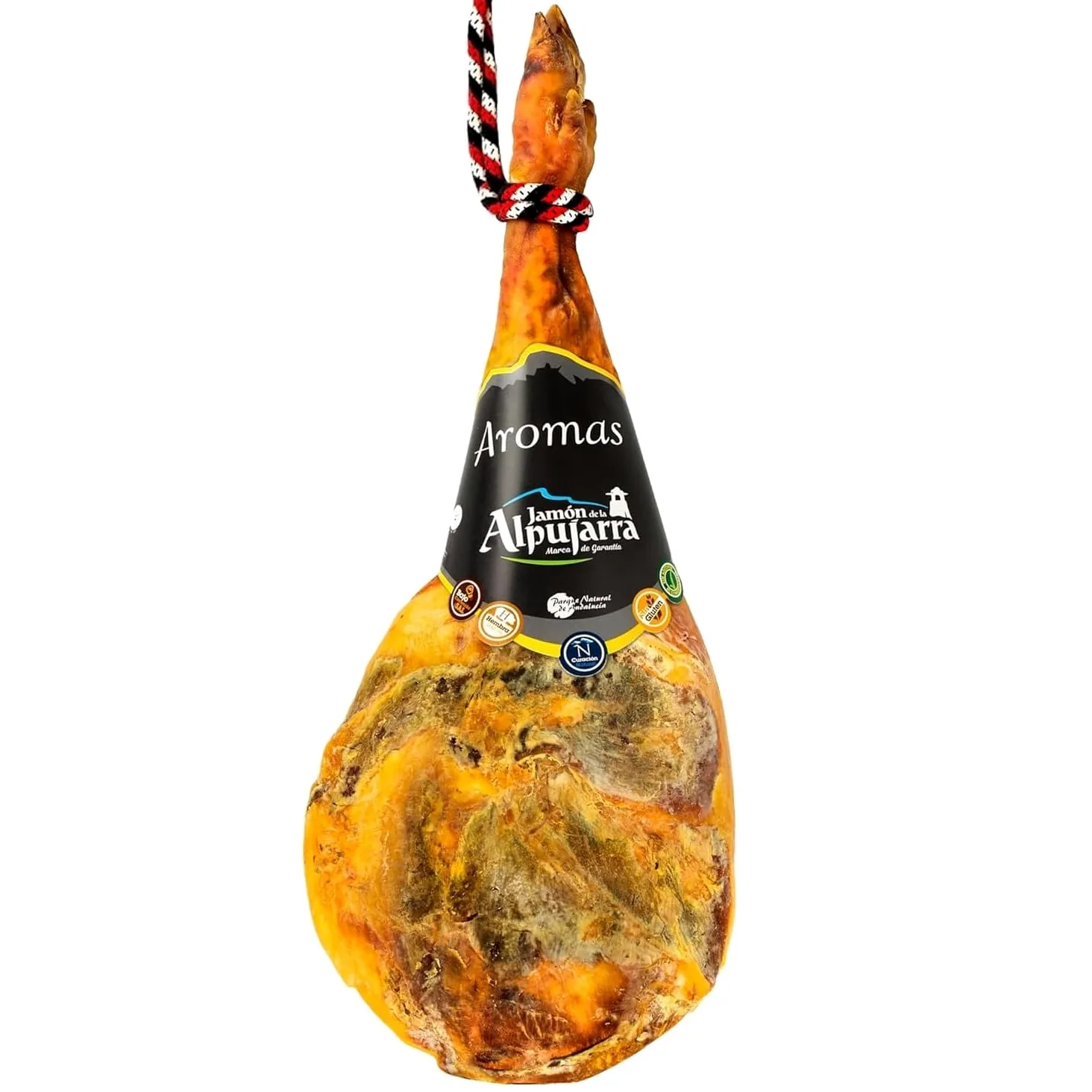 LalolaGourmet - Paleta Serrana Gran Reserva (5,5/6 kg) Stagionatura Naturale 100% Senza Glutine e a Basso Contenuto di Sale I Spalla di Prosciutto Serrano - Zampa Anteriore