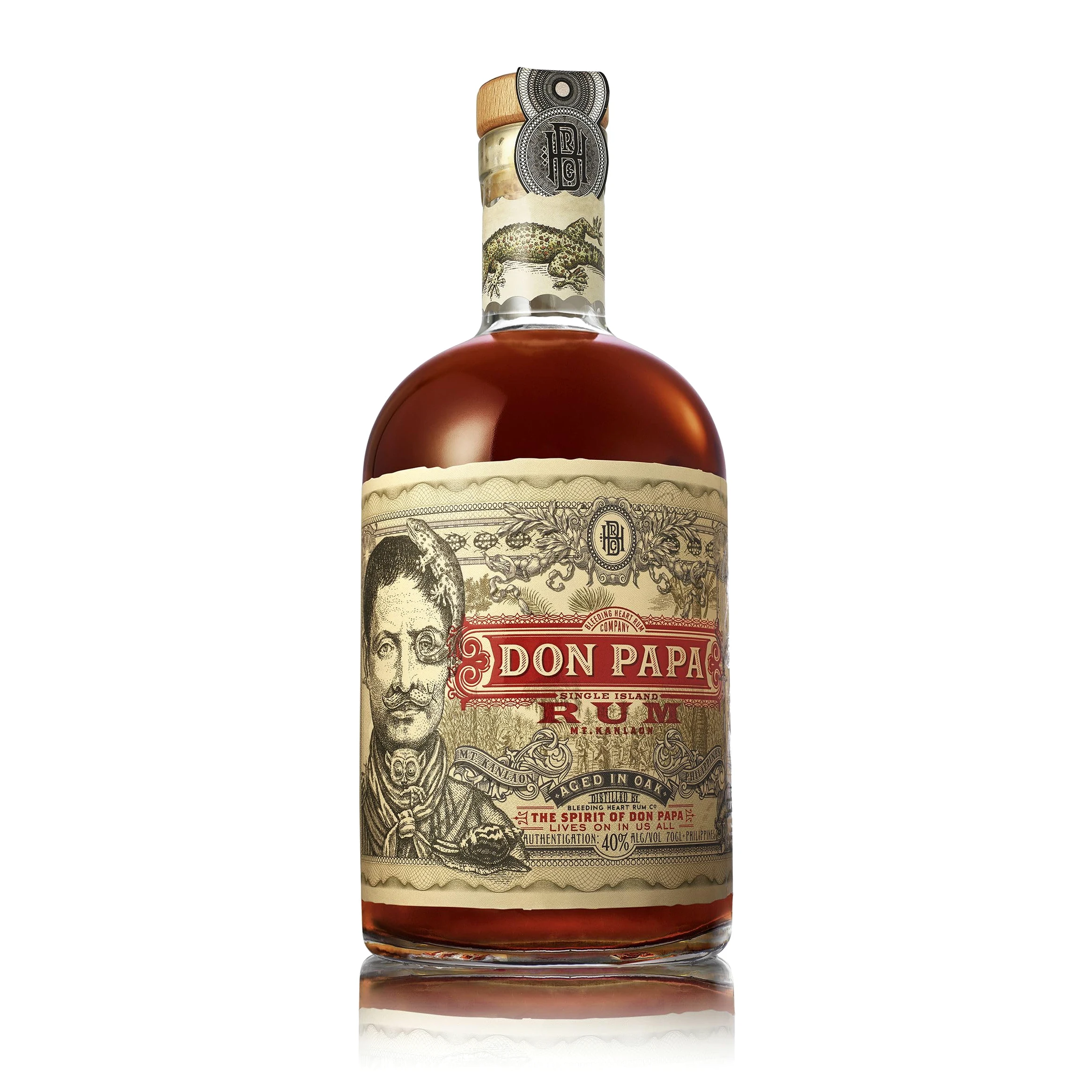 Don Papa Rum Single Island 70cl, Nuova Versione