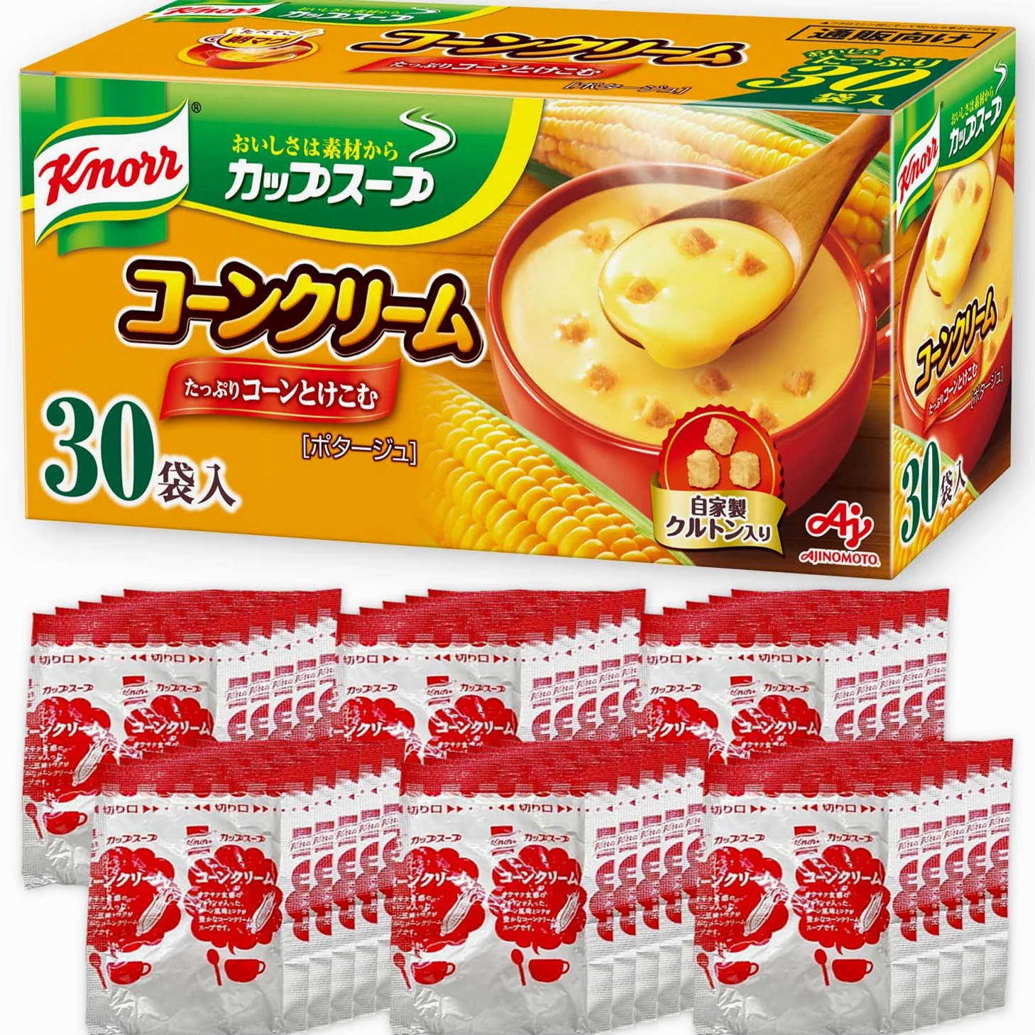 Knorr cup soup corn cream 30 packs
