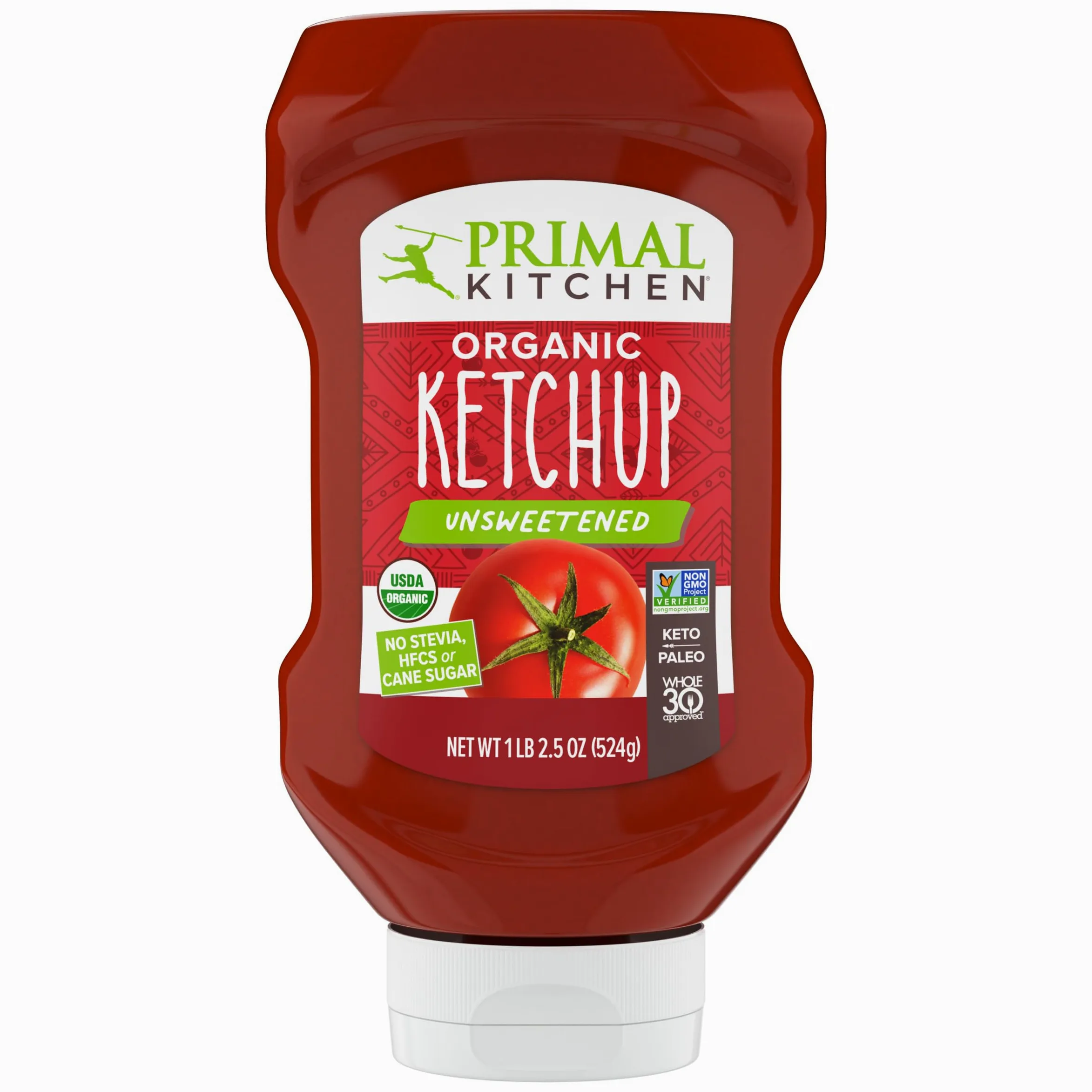 Primal Kitchen Ketchup da spremere non zuccherato, 20 once