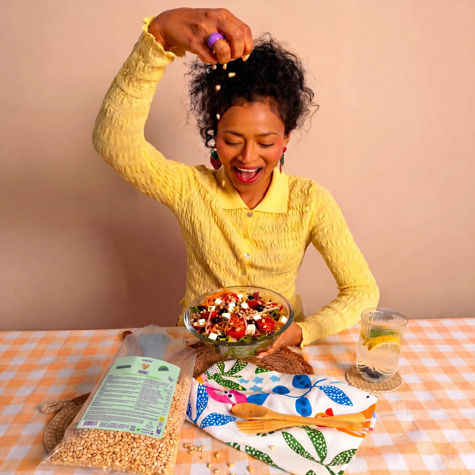 Pinoli naturali 1 kg nut&me | Pinoli sgusciati | Ideali per il pesto | Non tostati |