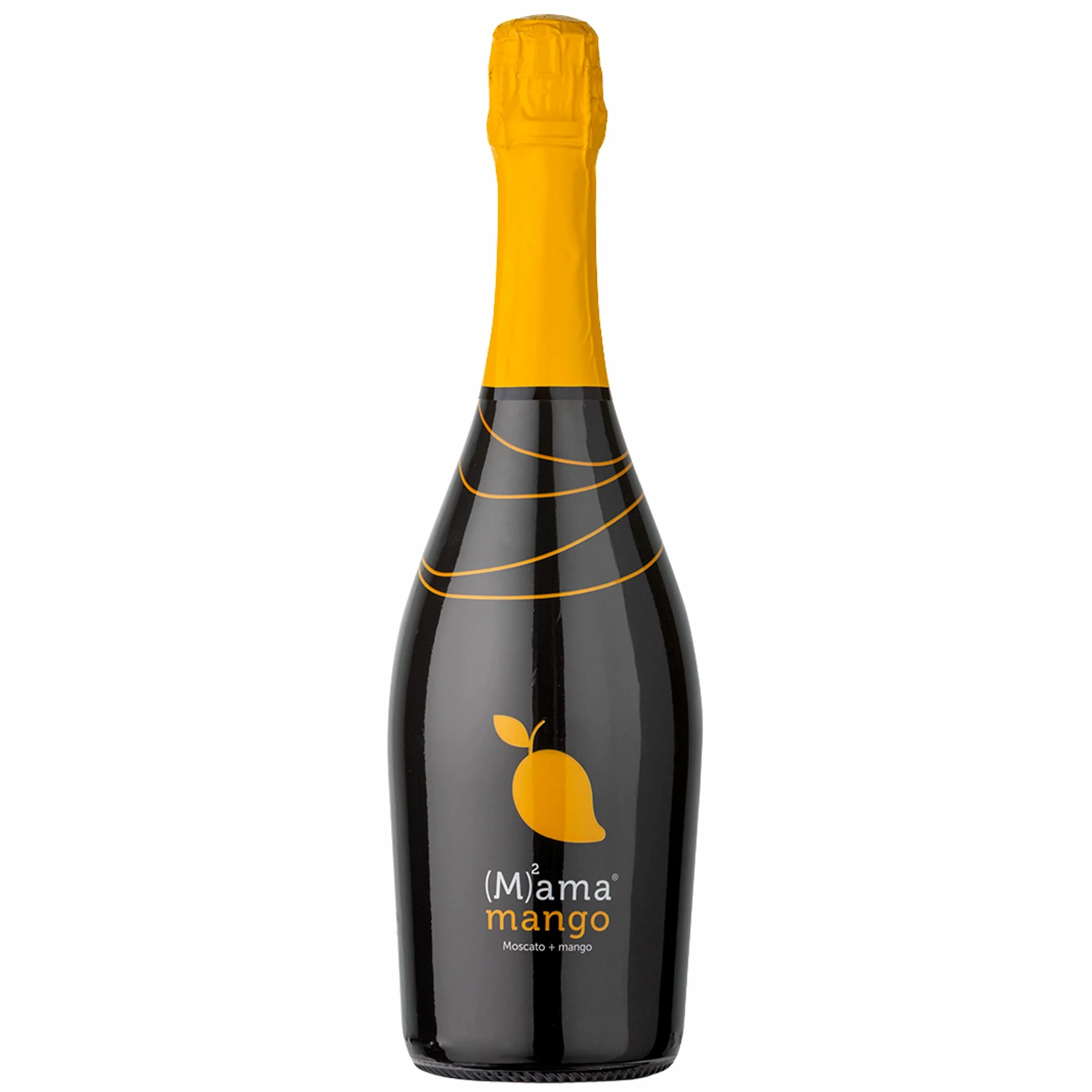 MAMA | Cocktail Fruttato a Base di Spumante Moscato e Polpa di Mango, Confezione da 6 Bottiglie da 0,75 l