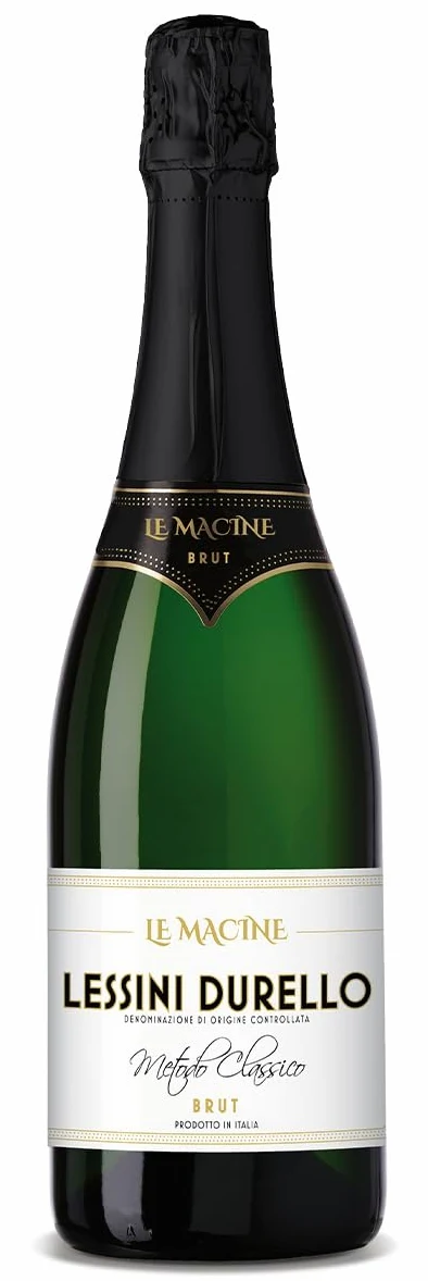 LESSINI DURELLO DOC SPUMANTE BRUT METODO CLASSICO | 36 mesi sui lieviti | LE MACINE 0.75 LT (6 bottiglie)