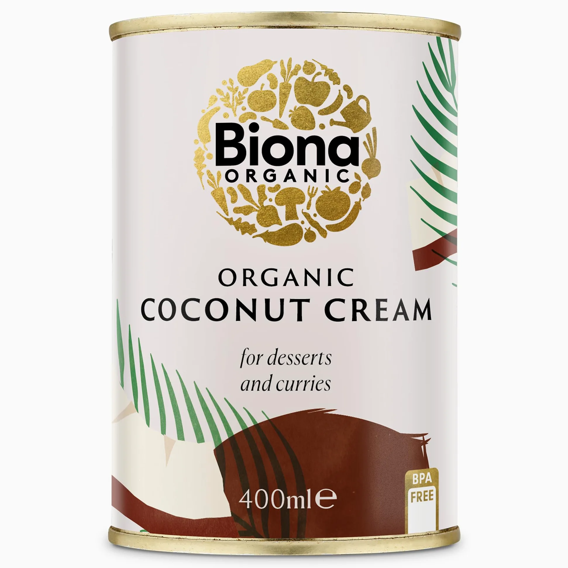 Biona Coconut Cream 400ml (Case of 12)