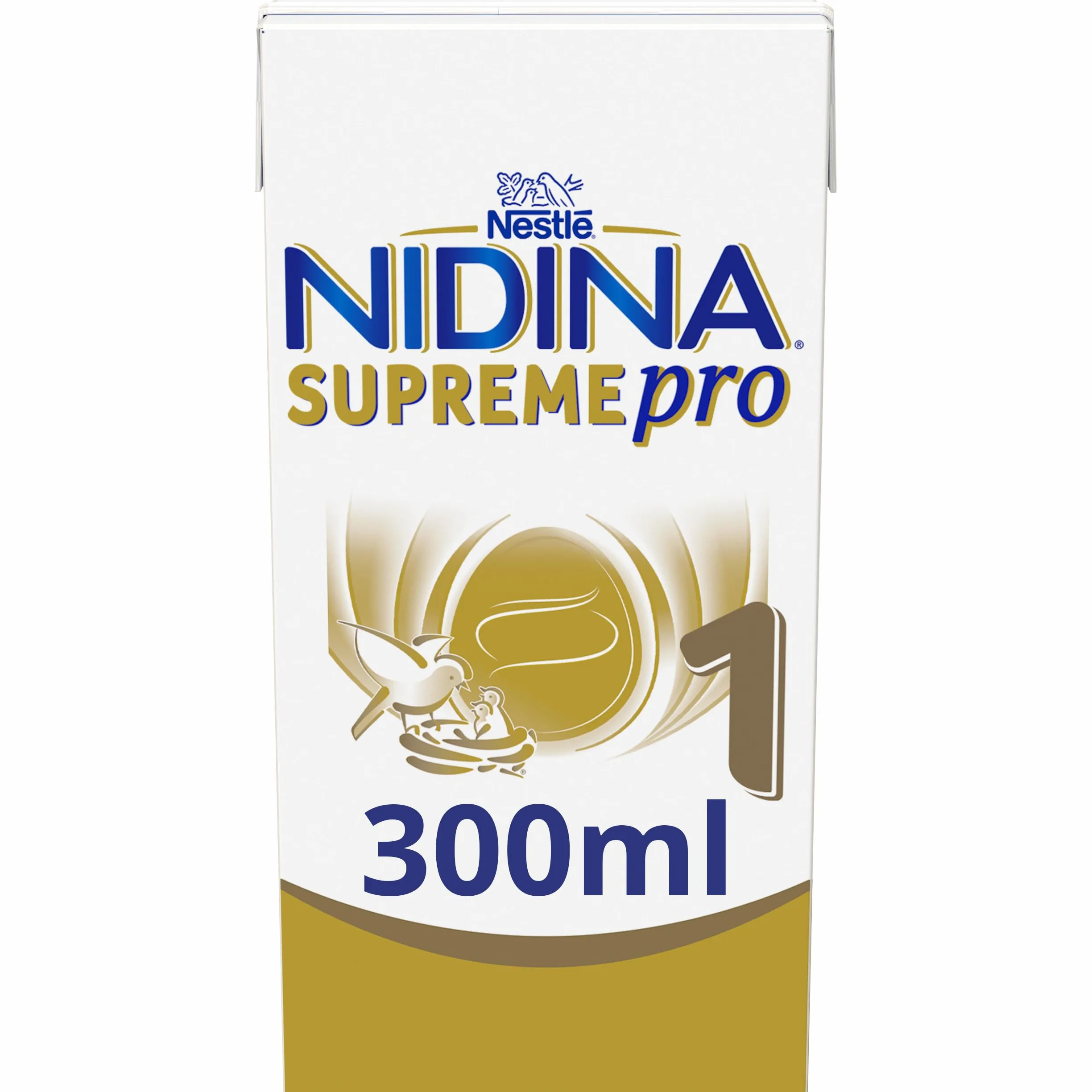 NIDINA SUPREMEpro 1 Latte per Lattanti Liquido dalla nascita, 12 Brick da 300ml (3,6L)