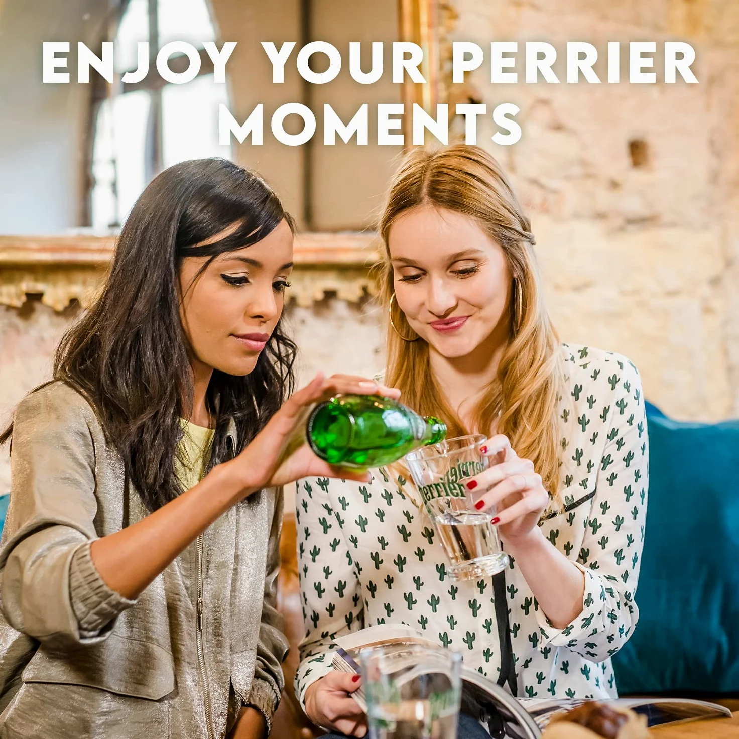 Perrier 250 ml acqua frizzante Slim Can (confezione da 35) 12336215