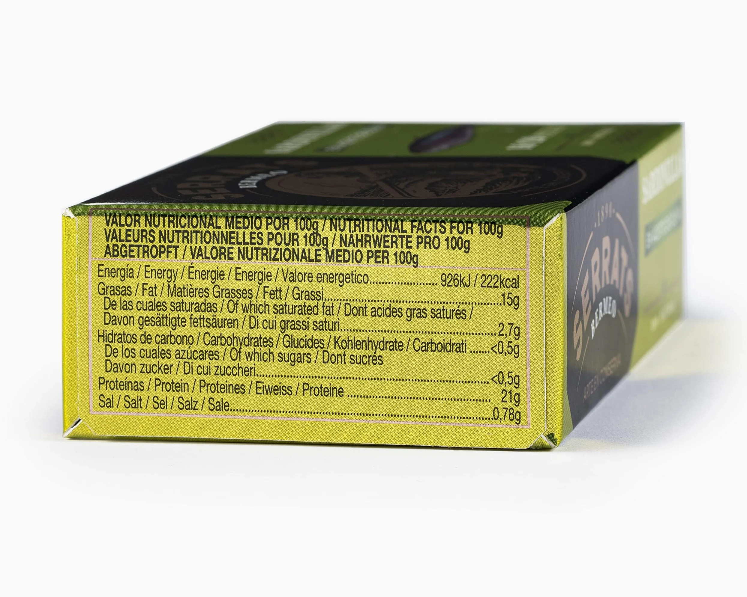 CONSERVAS SERRATS - Sardine Piccole Txikis in Olio d'Oliva Extravergine - 12 Lattine x 115g (Totale: 1380g) - Lavorazione Artigianale dal 1890 - Senza Glutine - Ricco di Omega 3