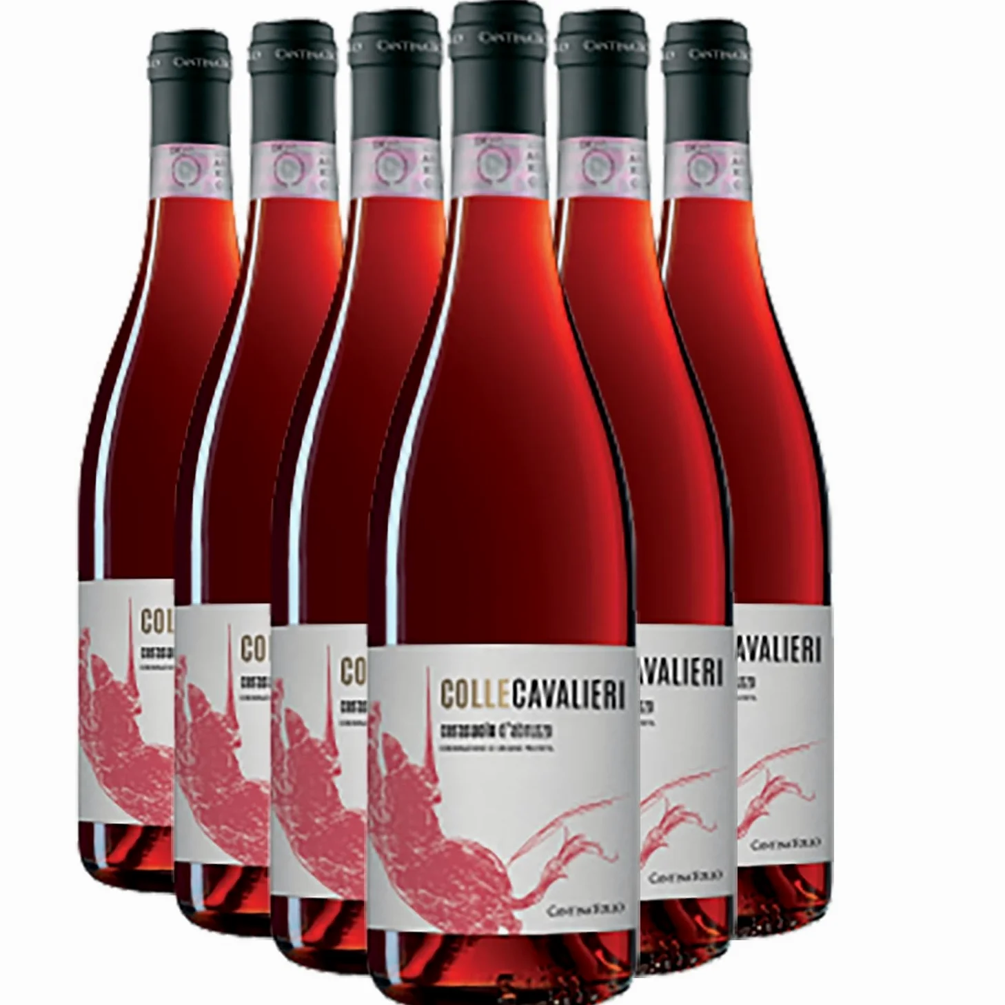 Cerasuolo d'Abruzzo Colle Cavalieri rosato 2025 - Cantine Tollo - DOC - - Francia - Vitigni Montepulciano - 12x75cl