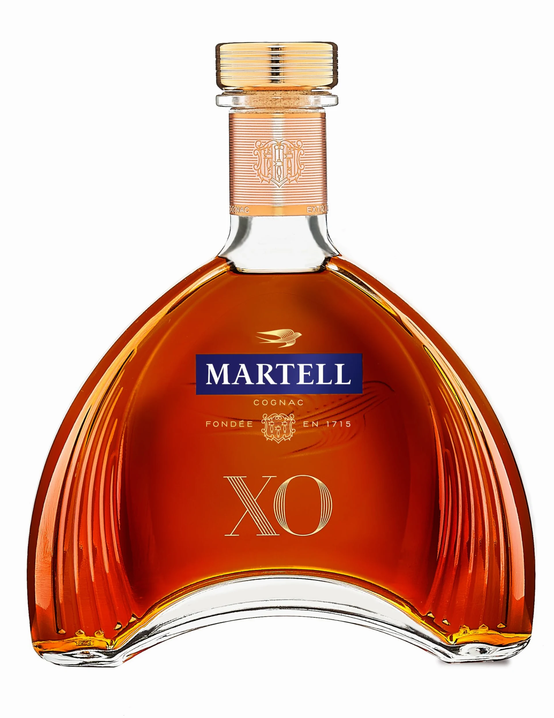 Martell XO Cognac, Grande Champagne e Borderies, 400 Eaux-de-Vie, vol 40%, 70 CL