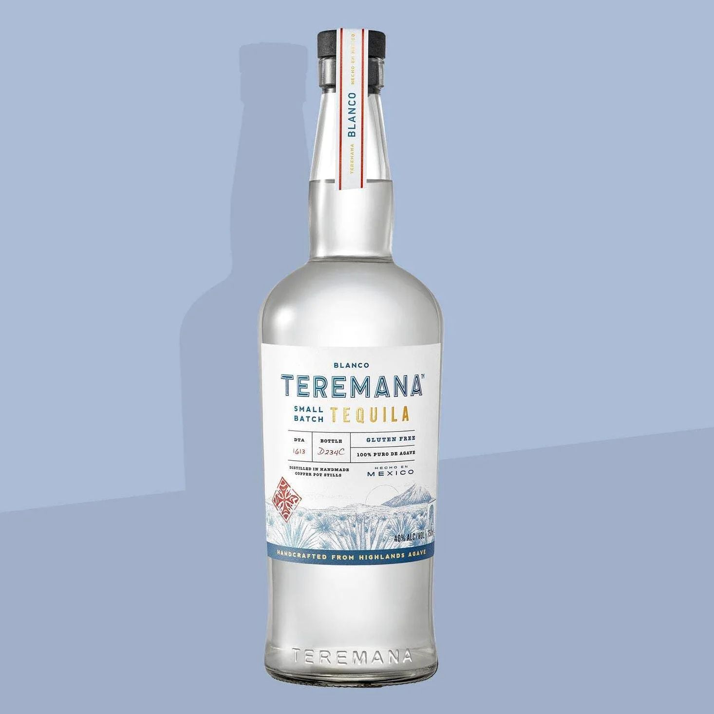 Teremana Tequila Blanco 100% Agave Blue Weber 40% Vol. 0,75l