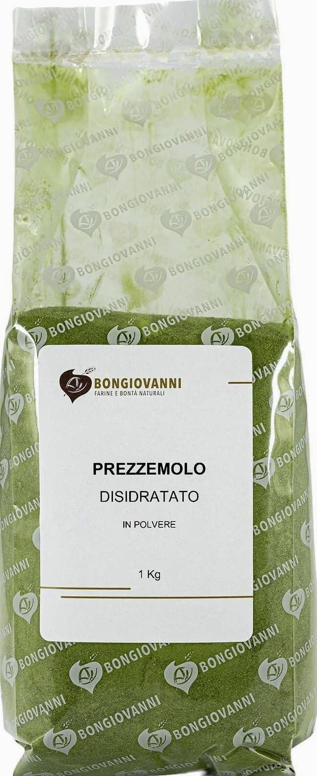 BONGIOVANNI FARINE E BONTA' NATURALI Prezzemolo disidratato in polvere - 1 kg