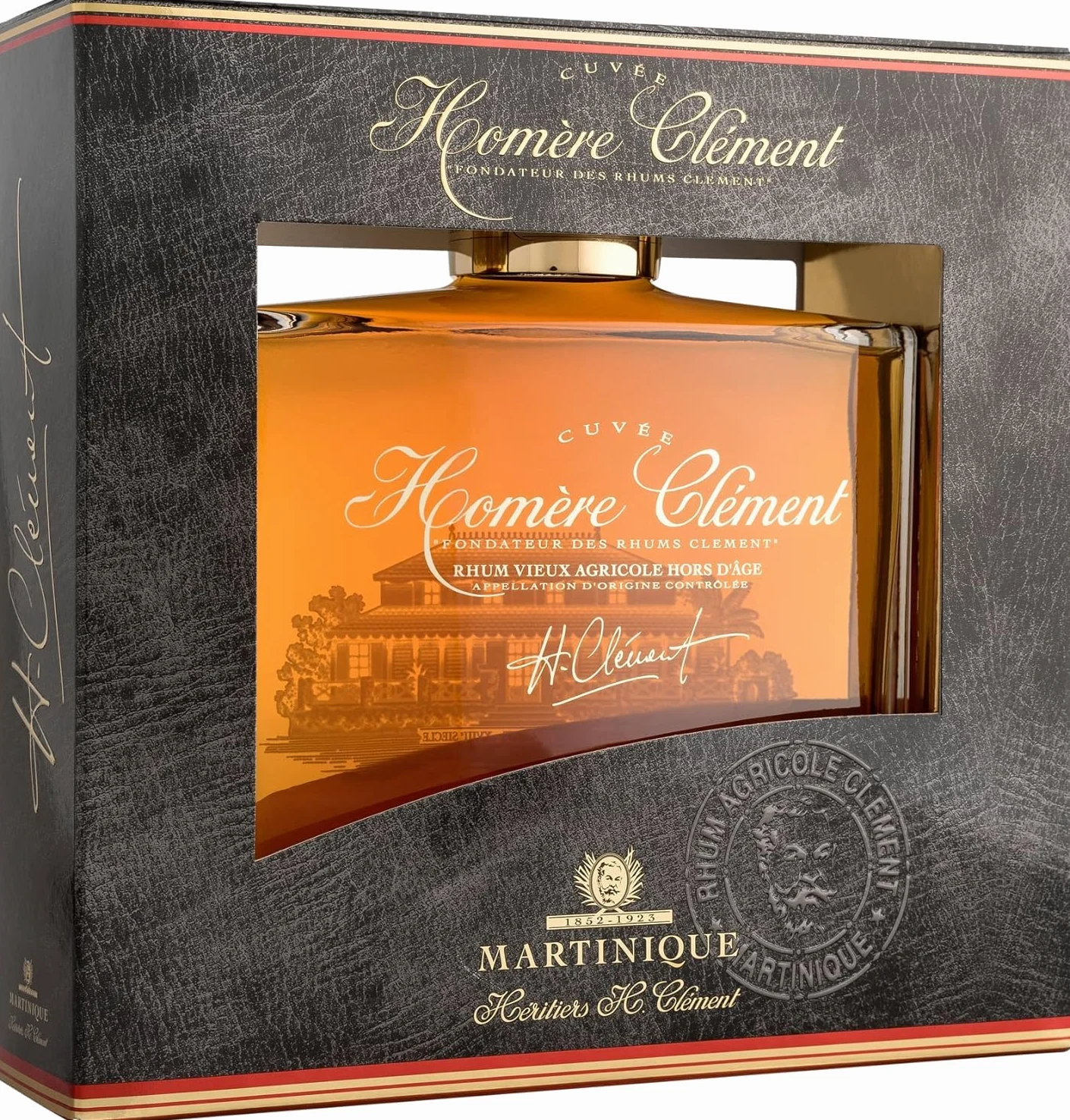 Homére Clément Cuvée Rhum Vieux Agricole Hors D'Âge 44% Vol. 0,7l in Giftbox