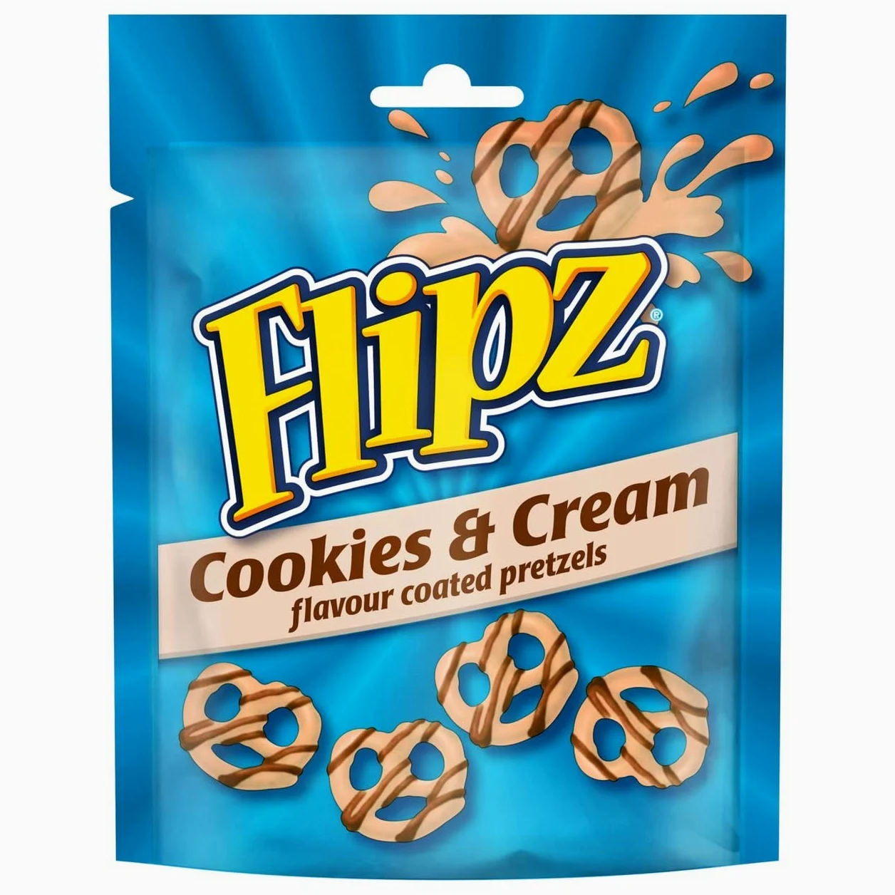 Flipz Biscotti & Crema Salato Dolce Pretzel Snack, 90g