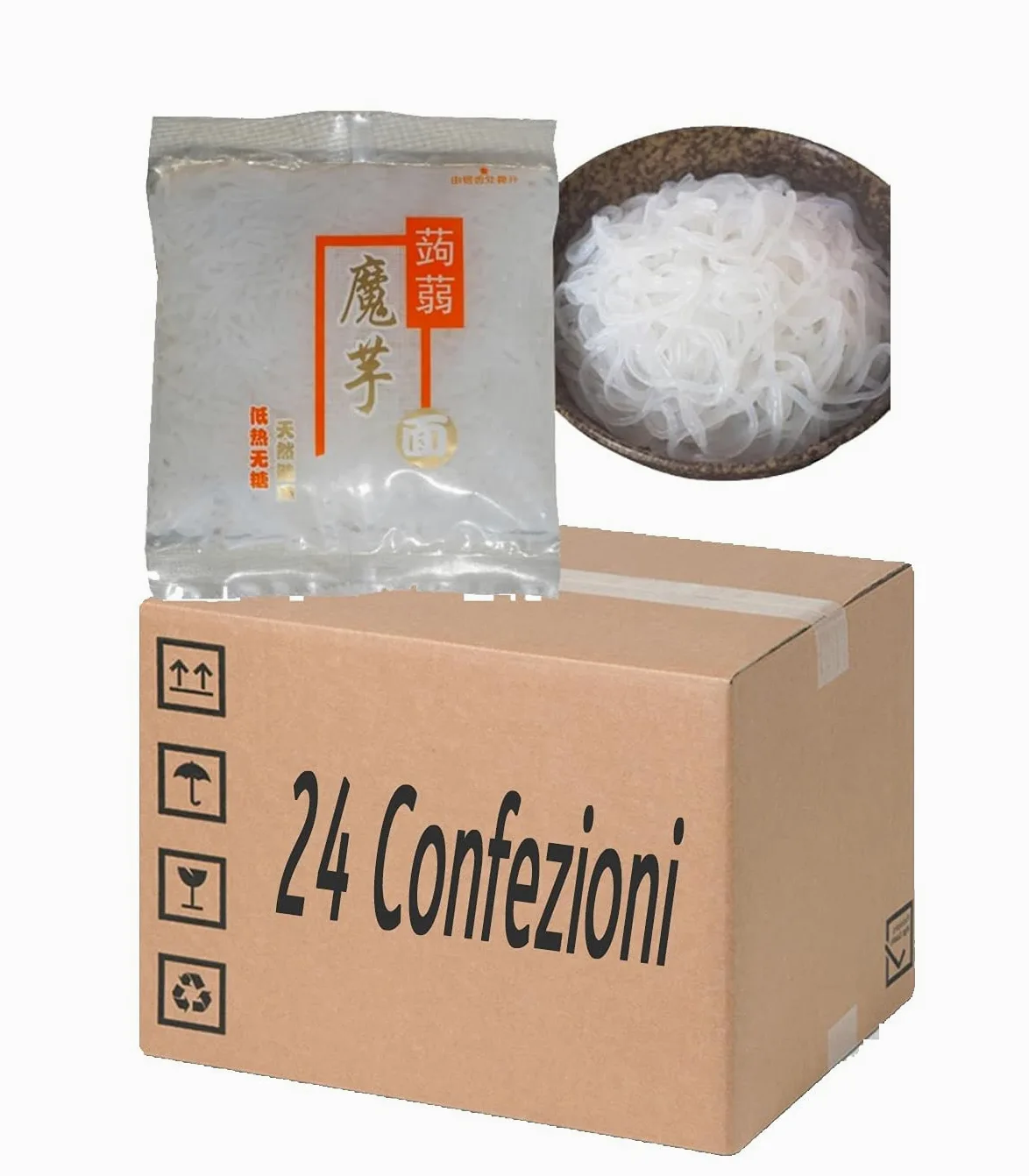 Shirataki di Konjac Vermicelli - 24 x 250g