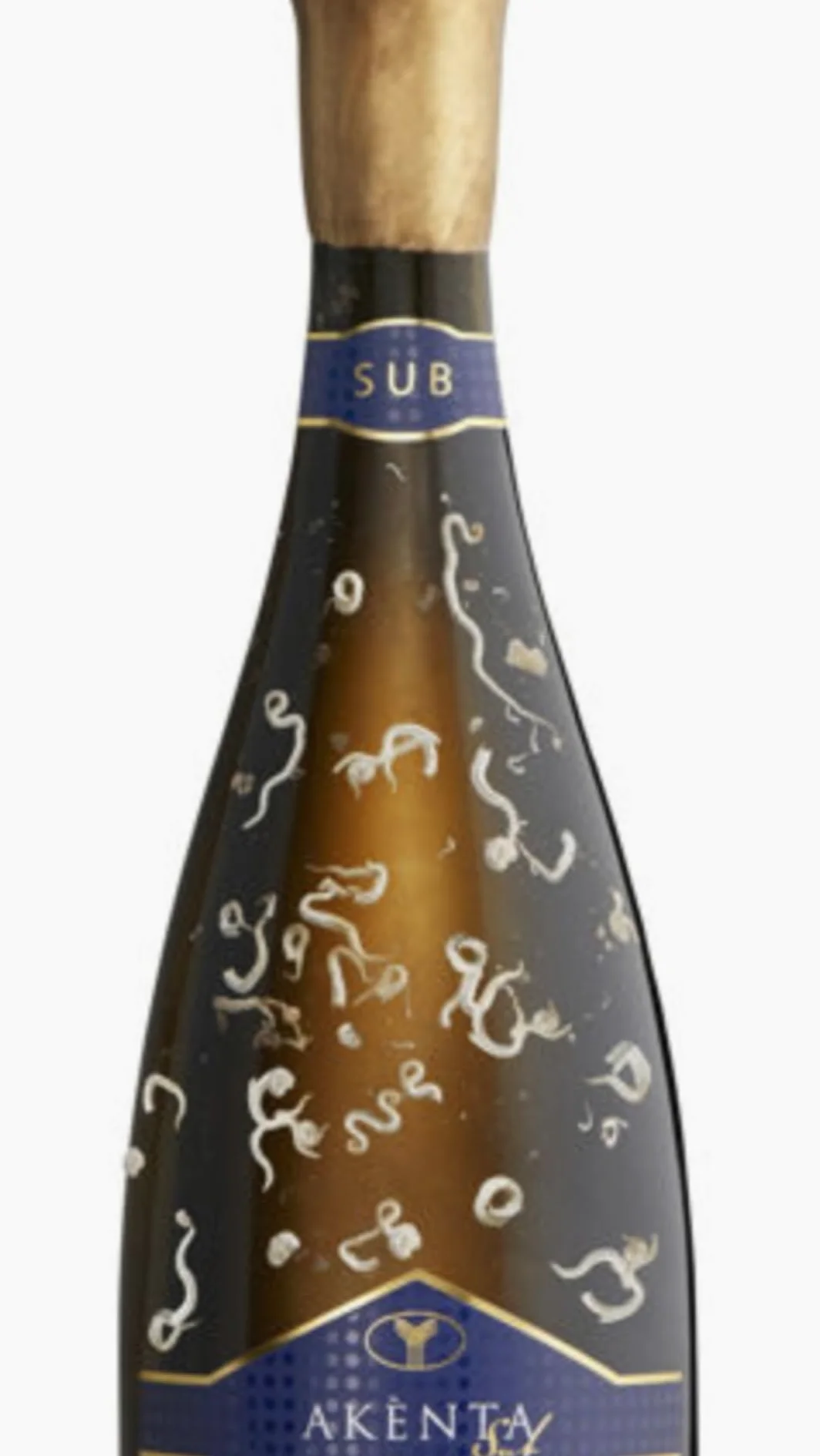 Slow Sardinia - Cantina Santa Maria La Palma - Akenta vino Sub Spumante Vermentino | Affinato in Mare | Edizione Limitata | Confezione, 750 ml
