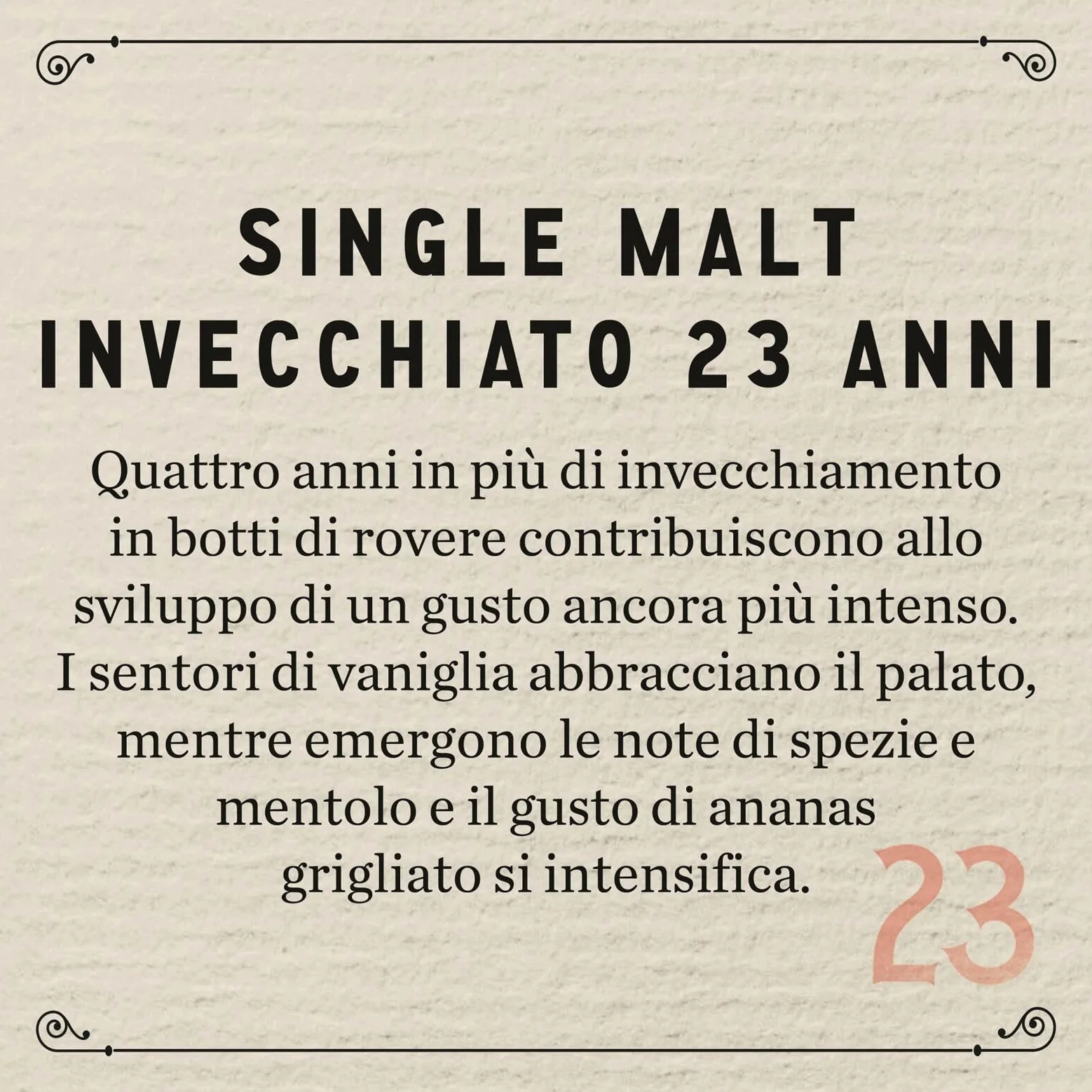 CRAIGELLACHIE 23 Anni Speyside Single Malt Scotch Whisky, 46% vol., 70 cl – Tubo Regalo, Botti di primo riempimento Sherry e Bourbon, Non filtrato a freddo, Edizione da collezione