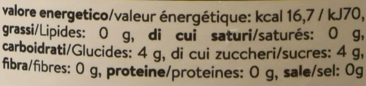 Naty's Lemonée Succo e Polpa di Limone - Pacco da 6 x 750 ml