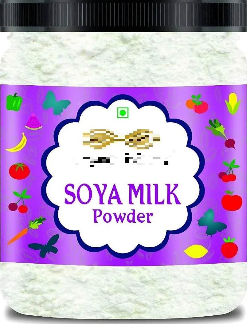 QURA Latte di soia in polvere | Alto contenuto di proteine | Vegano | Non OGM - 500 GM