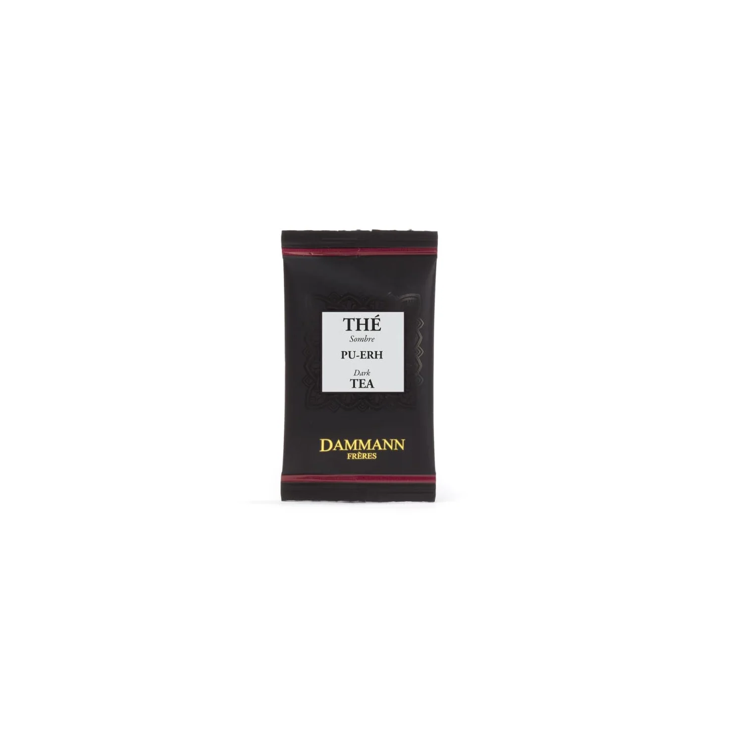 Dammann Frères | Thé Sombre Pu-Erh | Tè Scuro Cinese Yunnan Lavorato ed Invecchiato - 24 Bustine (48 Gr) | Pu Erh Tè Yunnan Bustine