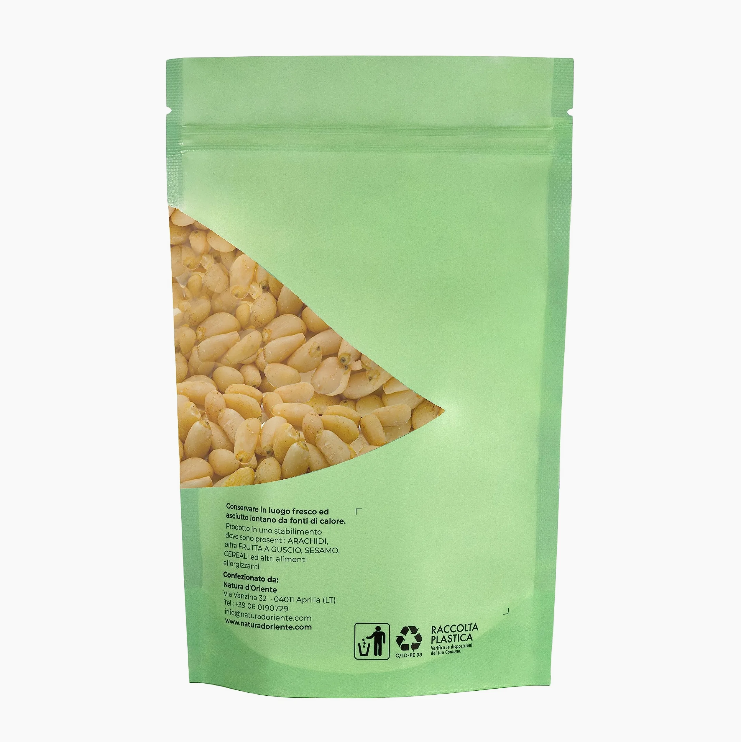 NATURA D'ORIENTE Pinoli Sgusciati Siberiani 250g Selezionati | Pronti all'uso • Gusto aromatico • Ideali per snack e ricette gourmet