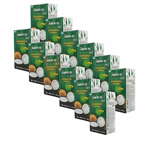 Latte di cocco Aroy D 12x1 litro con E435