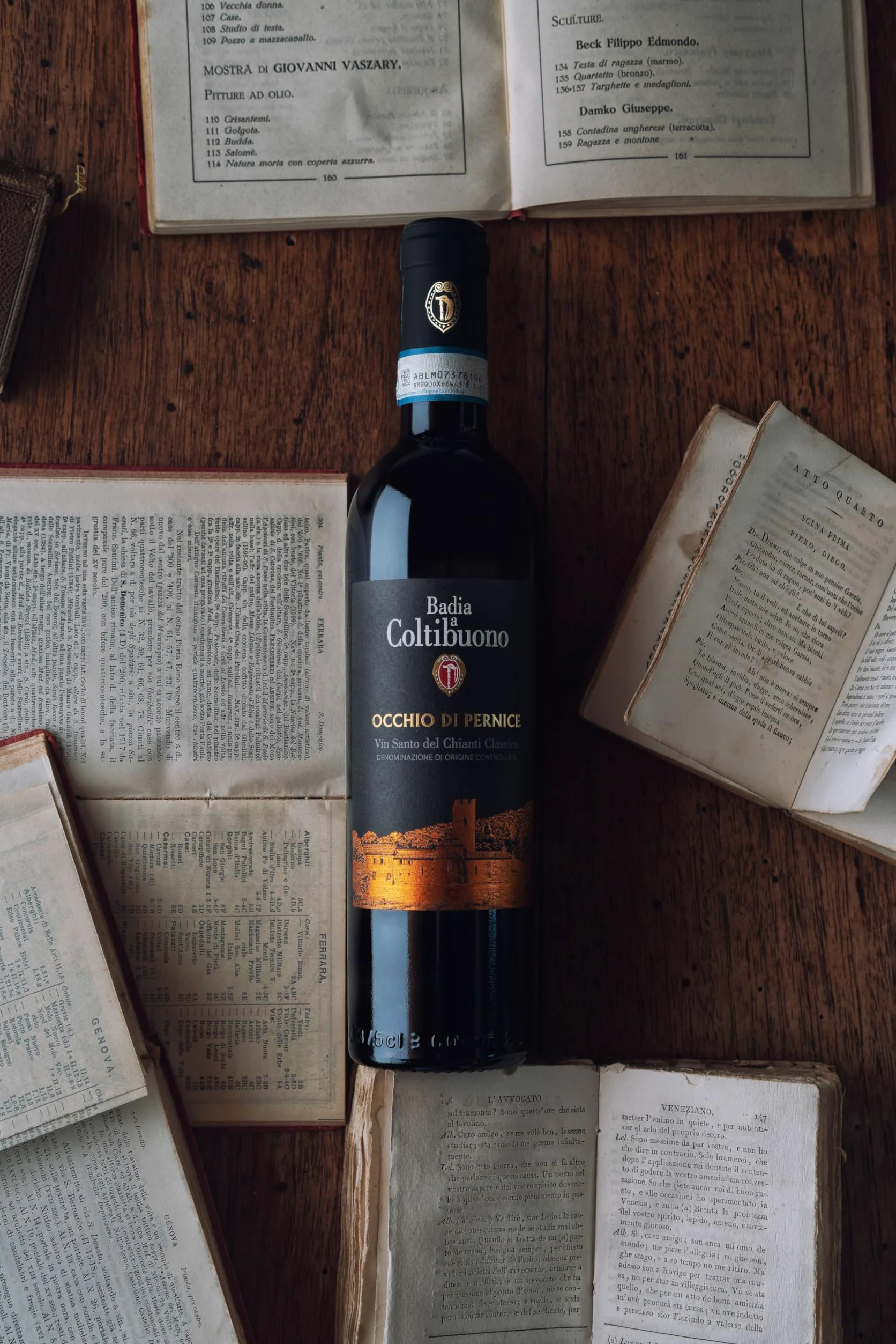 Badia a Coltibuono, Vin Santo Occhio di Pernice BIO