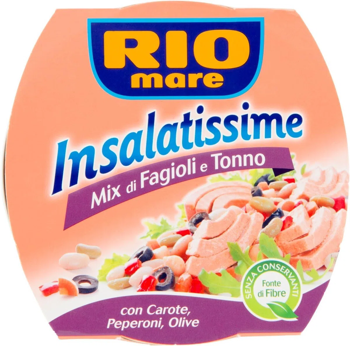 Rio Mare Insalatissime, Set 3 Varietà: Tonno con Lenticchie e Pomodori, Ceci e Verdure, Tonno con Fagioli e Peperoni, 160g x3
