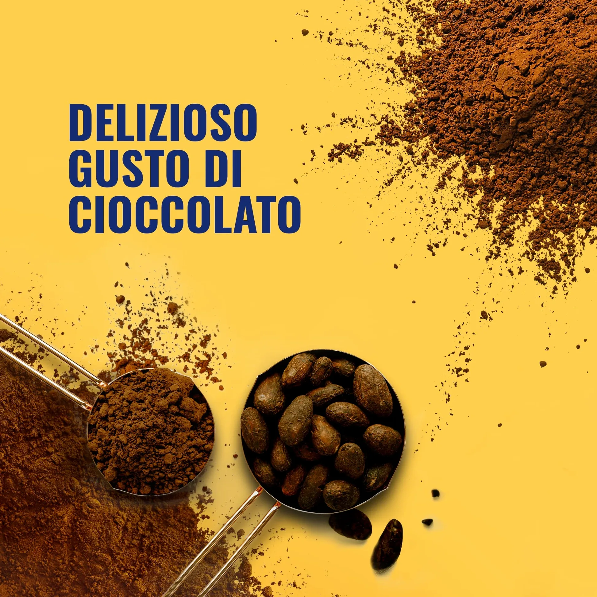 Meritene Forza & Vitalità gusto Caffè, Vaniglia & Cioccolato,bevanda alimentare in polvere Arricchito di Vitamine,Minerali e Proteine | Rafforza il tuo Sistema Immunitario e la Salute delle Ossa