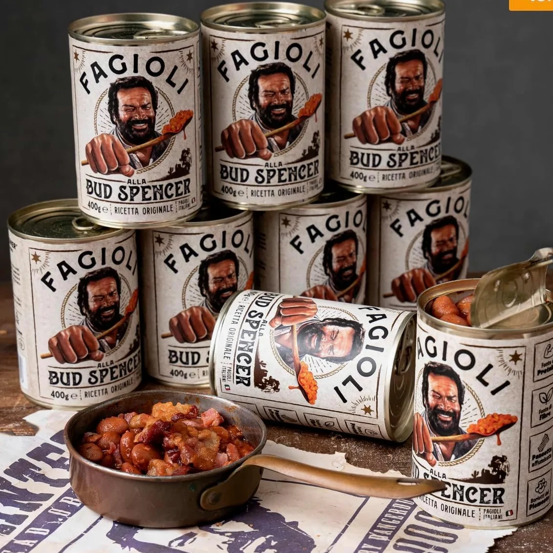 Fagioli Pinto alla BUD SPENCER Ricetta Originale 8 confezioni da 400gr