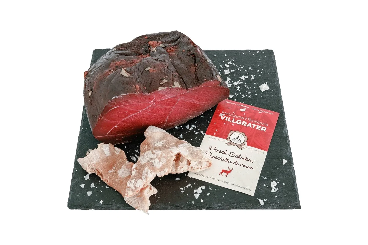 Prosciutto di cervo Villgrater ca. 450 gr. Alto Adige