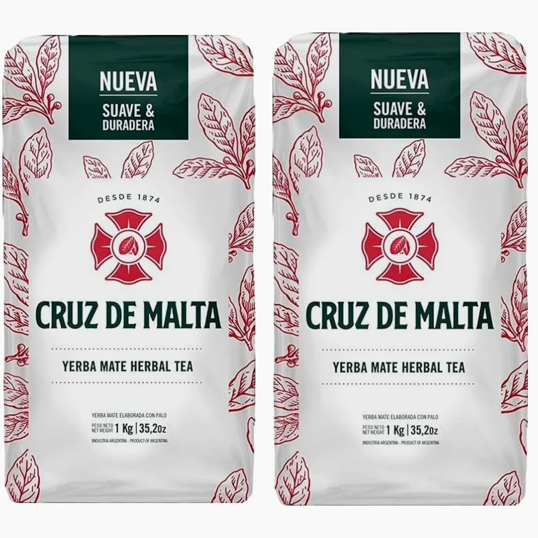 YERBA MATE CRUZ de MALTA 1 kg 1 kg (confezione da 2)