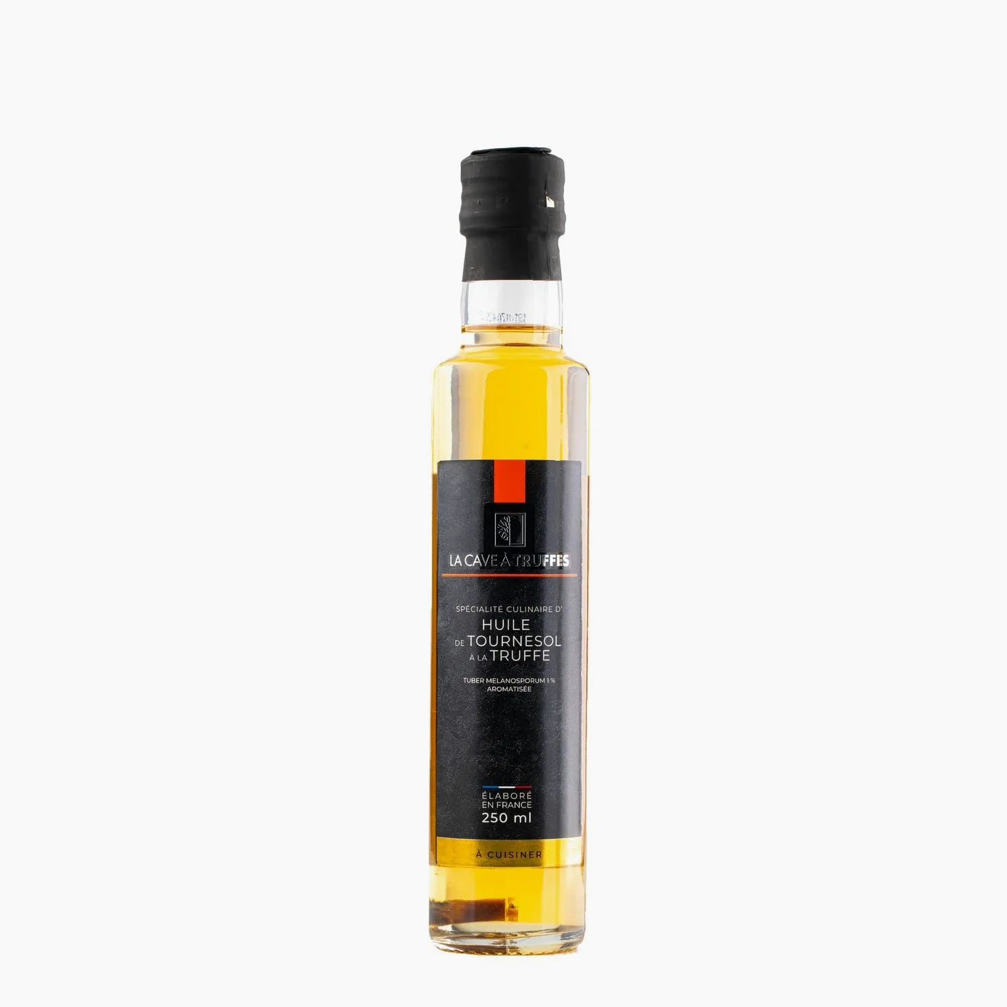 Specialità di olio di girasole al tartufo nero 1% - Bottiglia 250ml