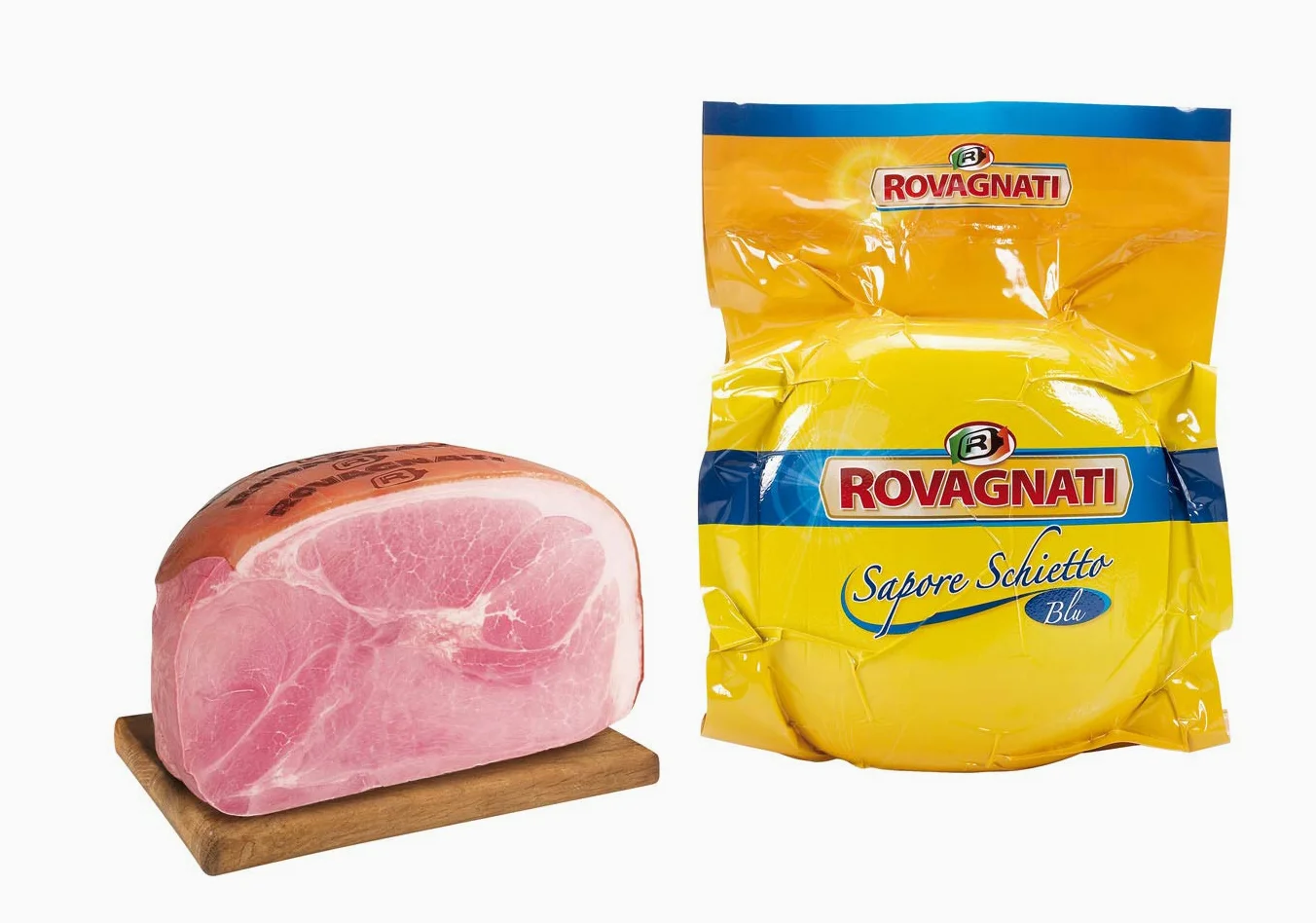 Rovagnati Prosciutto Cotto Scelto Blu Metà 4,1 kg